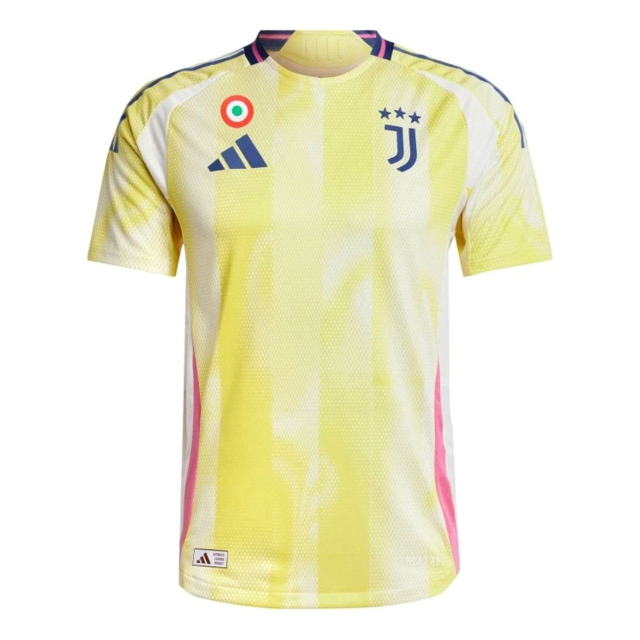 adidas Juventus 24/25 Away Authentic Jersey Asia Sizing 'Yellow' JH1362