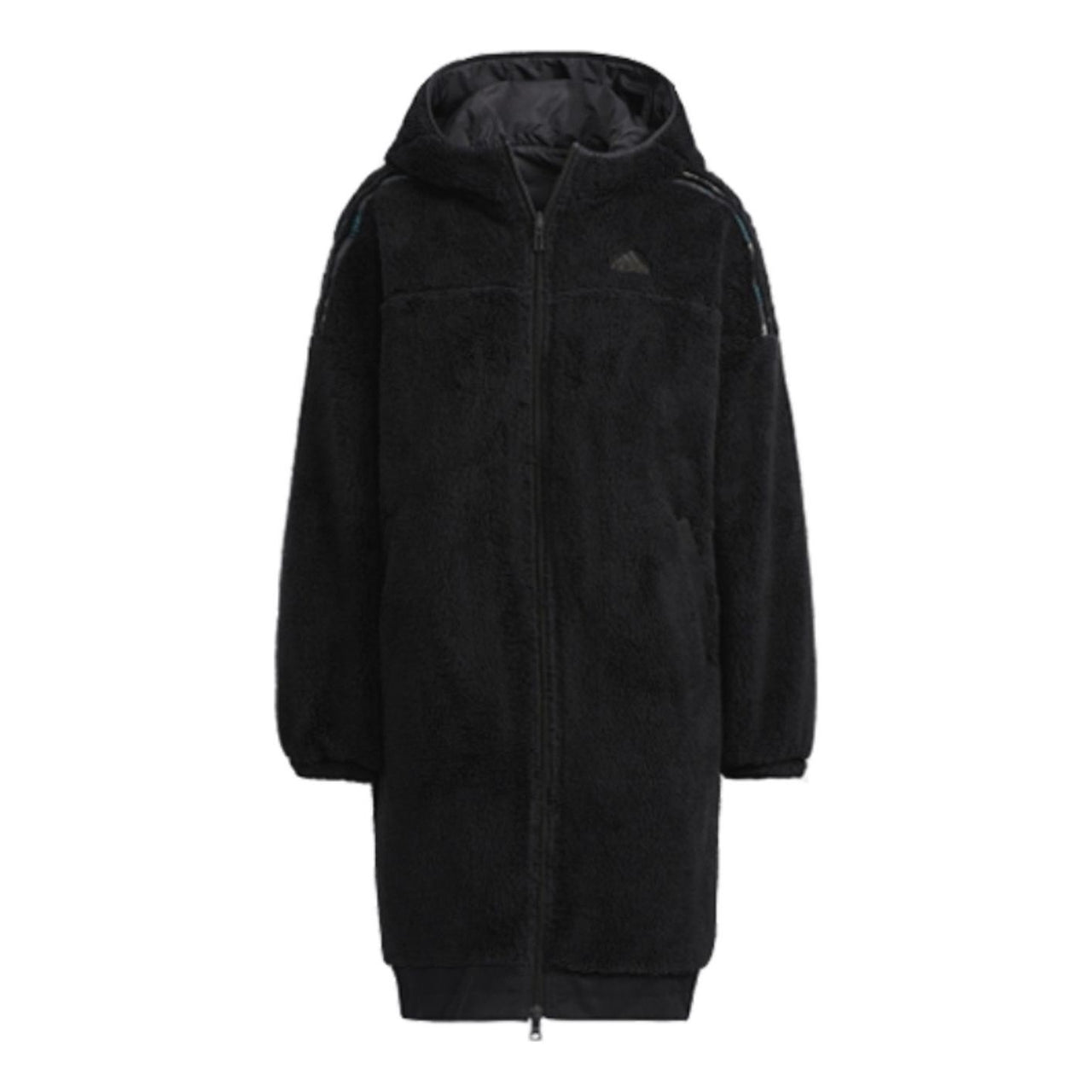 adidas STR Fleece Sports Jacket Asia Sizing 'Black' H09701