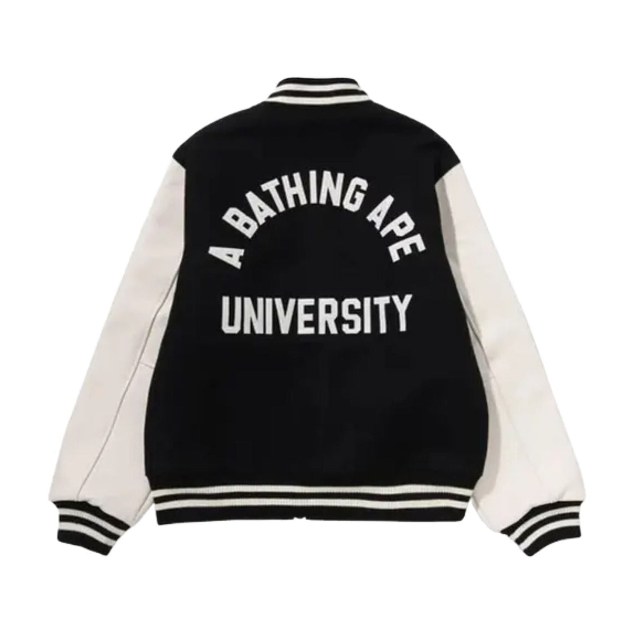 A Bathing Ape Univ Varsity Jacket 'Black' 1M30141003-BLACK