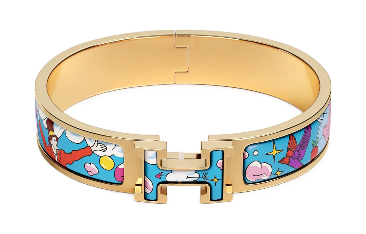 HERMES Bangles Women's Gold
