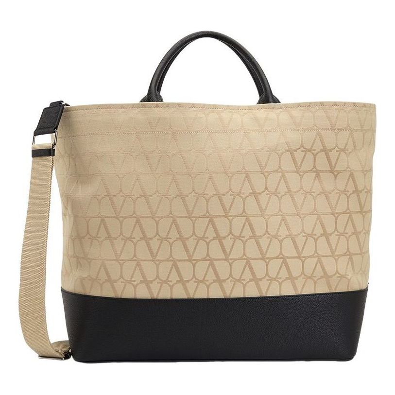 Valentino SS24 Tote Bag 'Beige Black' B0C55HND716
