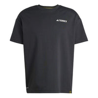 adidas x National Geographic Aeroready Graphic T-Shirt Asia Sizing 'Black' JD5957