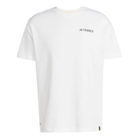 adidas x National Geographic Aeroready Graphic T-Shirt Asia Sizing 'White' JD5956