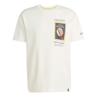 adidas x National Geographic Aeroready Graphic T-Shirt Asia Sizing 'Earth to Space Beige' JD5962