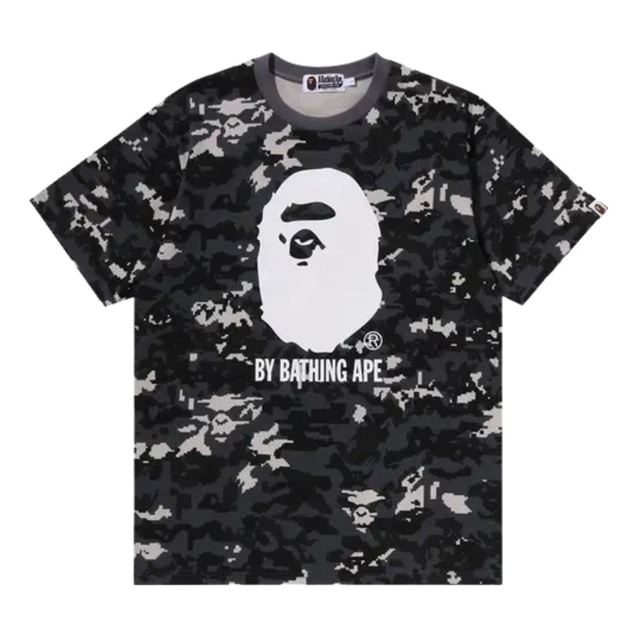 A Bathing Ape Multi Pixel Camo T-Shirt 'Black' 1M30-109-303-BLACK