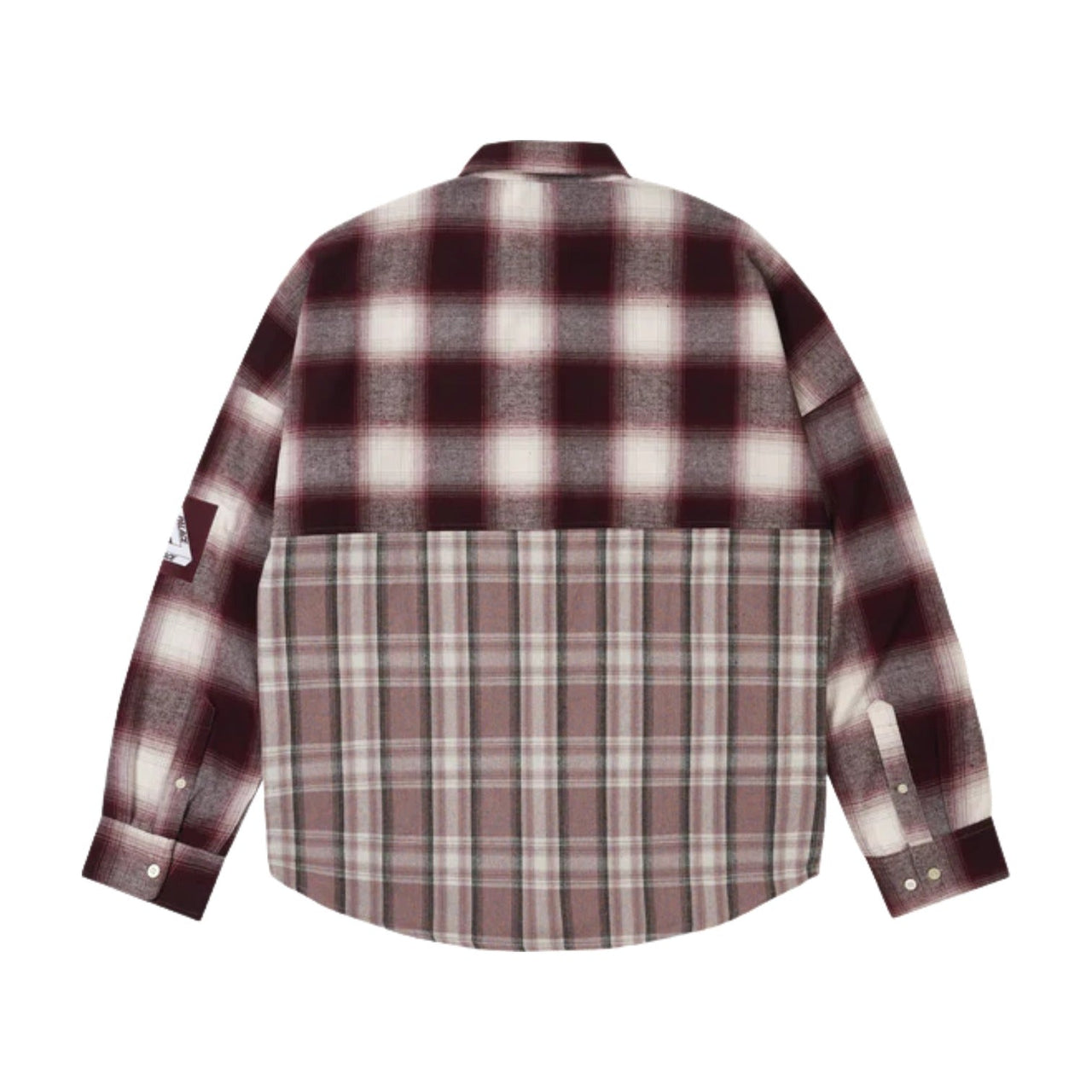 Palace SS26 Patchy Flannel Shirt 'Red' P30SHT004