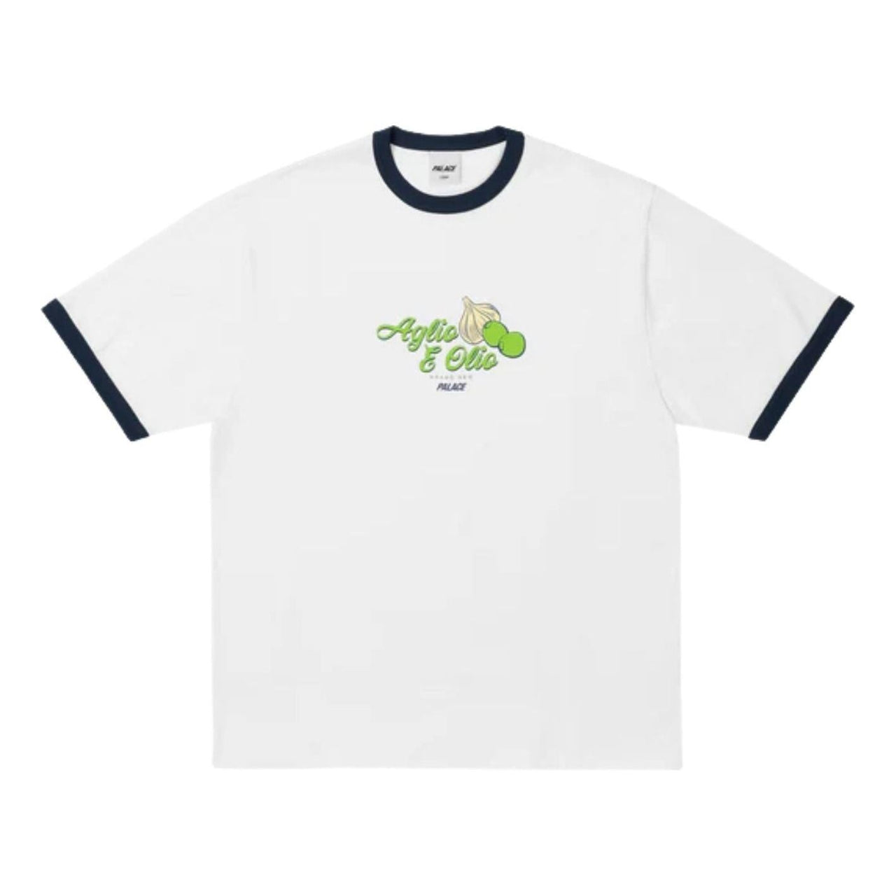 Palace Aglio E Olio Ringer T-Shirt 'White' P30ES203