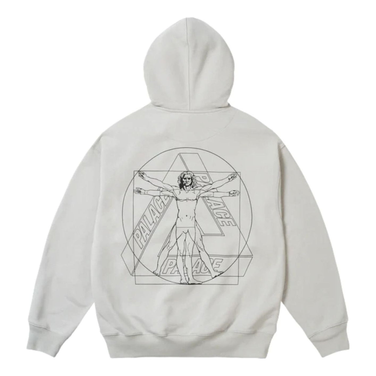 Palace Paltruvian Tri Hoodie 'Concrete Grey' P30HD044
