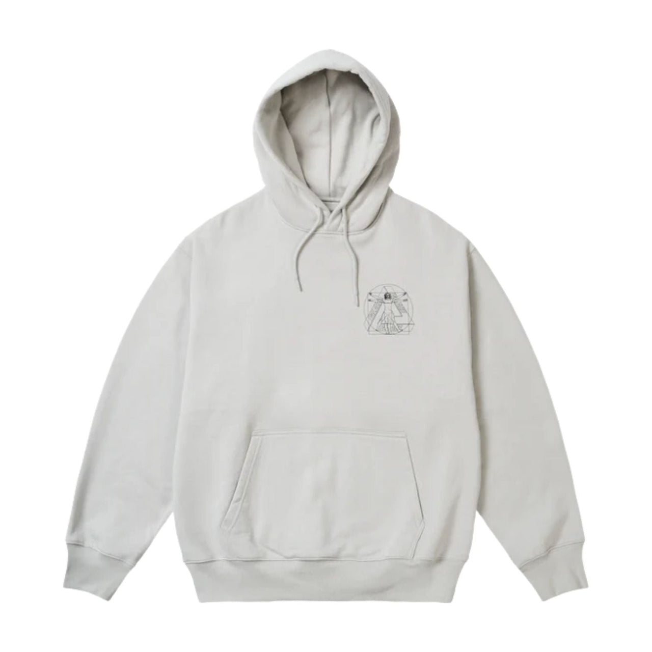 Palace Paltruvian Tri Hoodie 'Concrete Grey' P30HD044