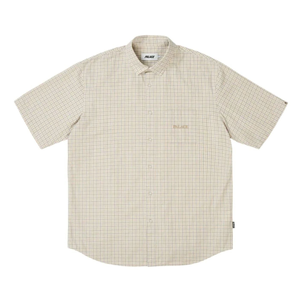 Palace Standard Check Shirt 'Tan' P30SHT020