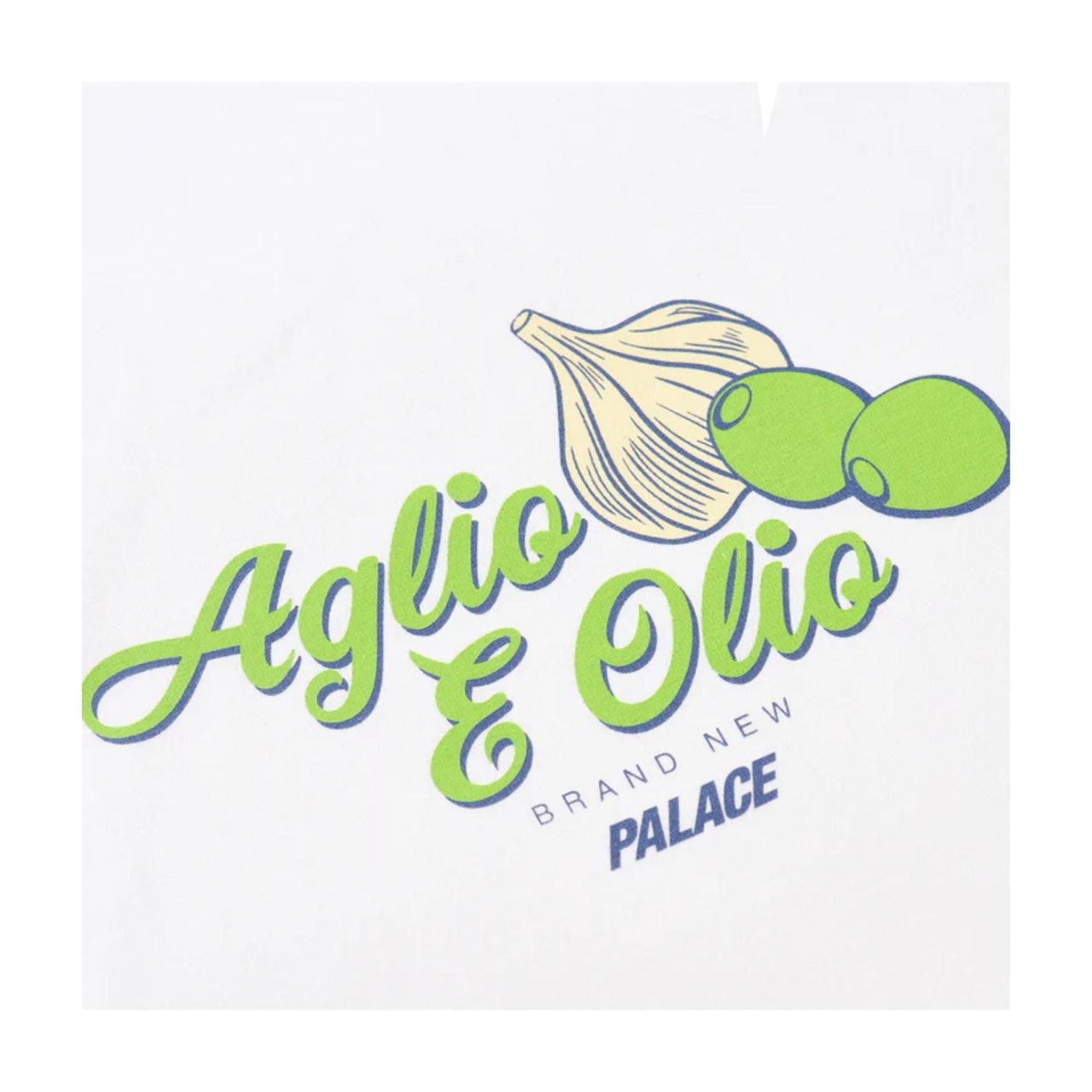 Palace Aglio E Olio Ringer T-Shirt 'White' P30ES203