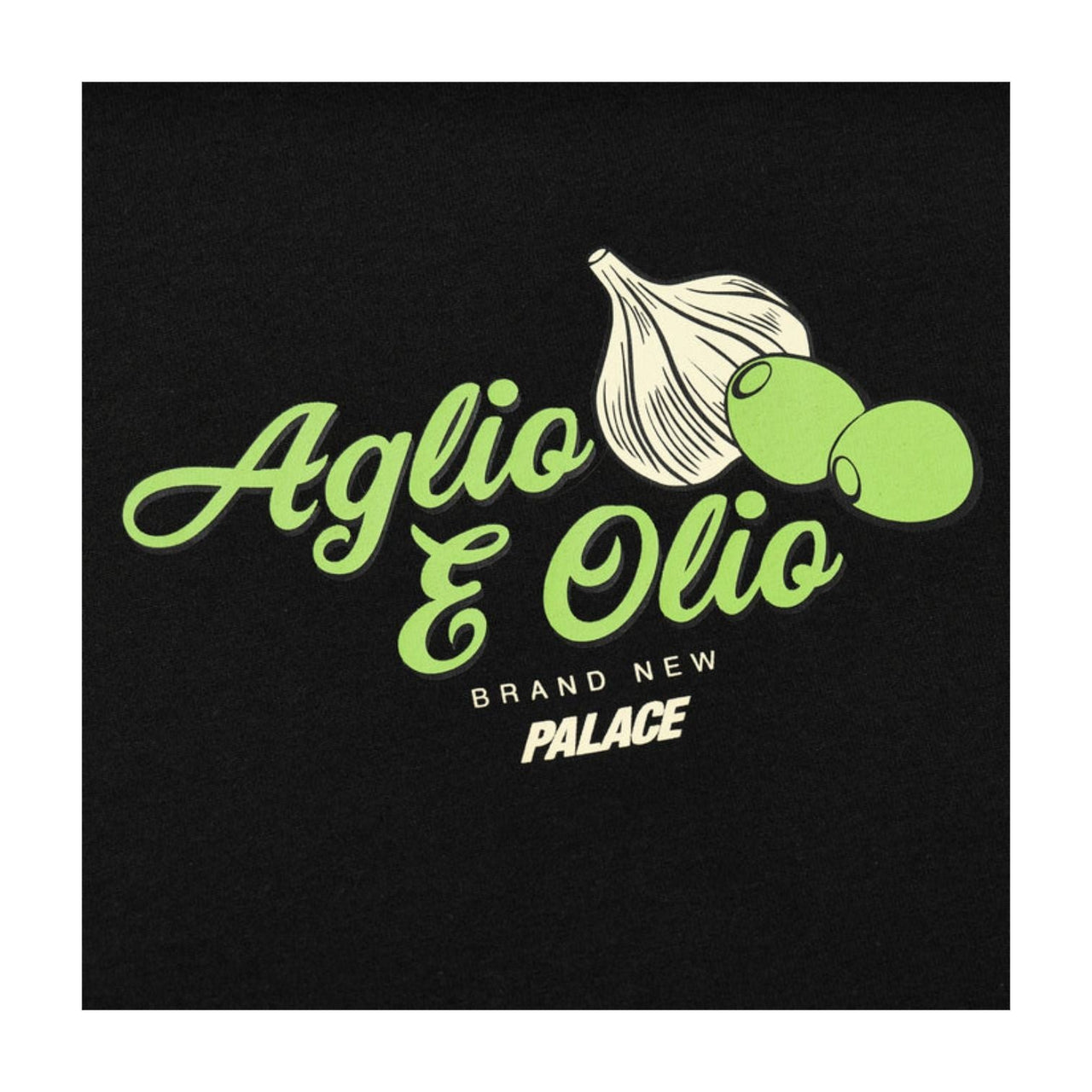 Palace Aglio E Olio Ringer T-Shirt 'Black' P30ES204