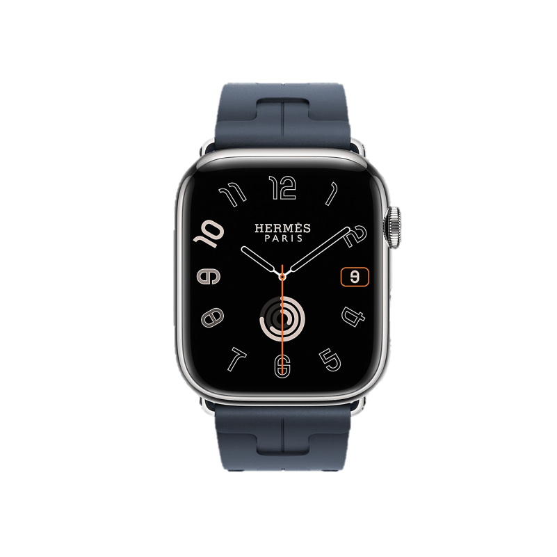 HERMES Apple Watch Series 9 Smart Watches Pluggable Card Downloadable App Unisex