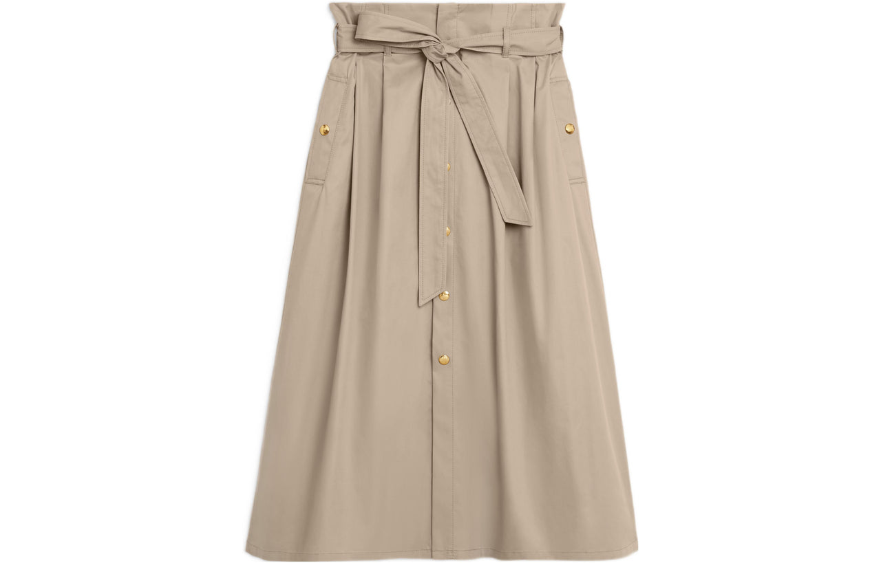 CELINE Casual Long Skirts Women's Coffee