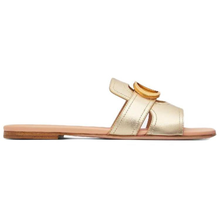 DIOR 30 Montaigne Stylish Sandals Women's Platinum