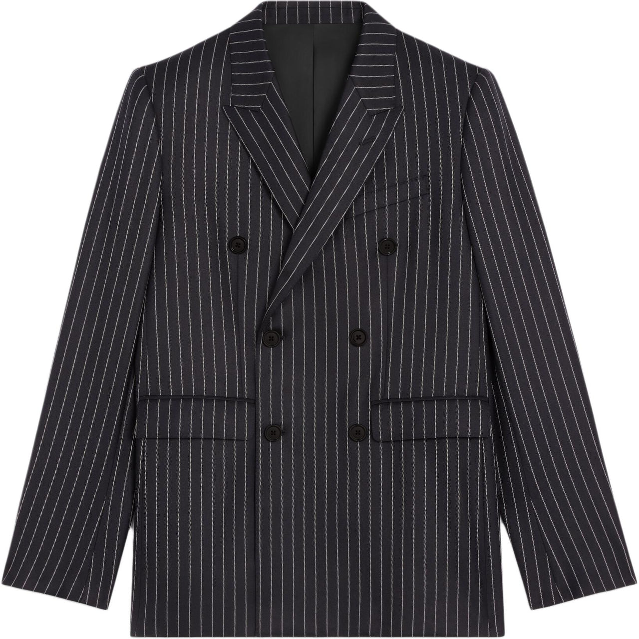 CELINE Camden Long Jacket 'Navy/Craie'