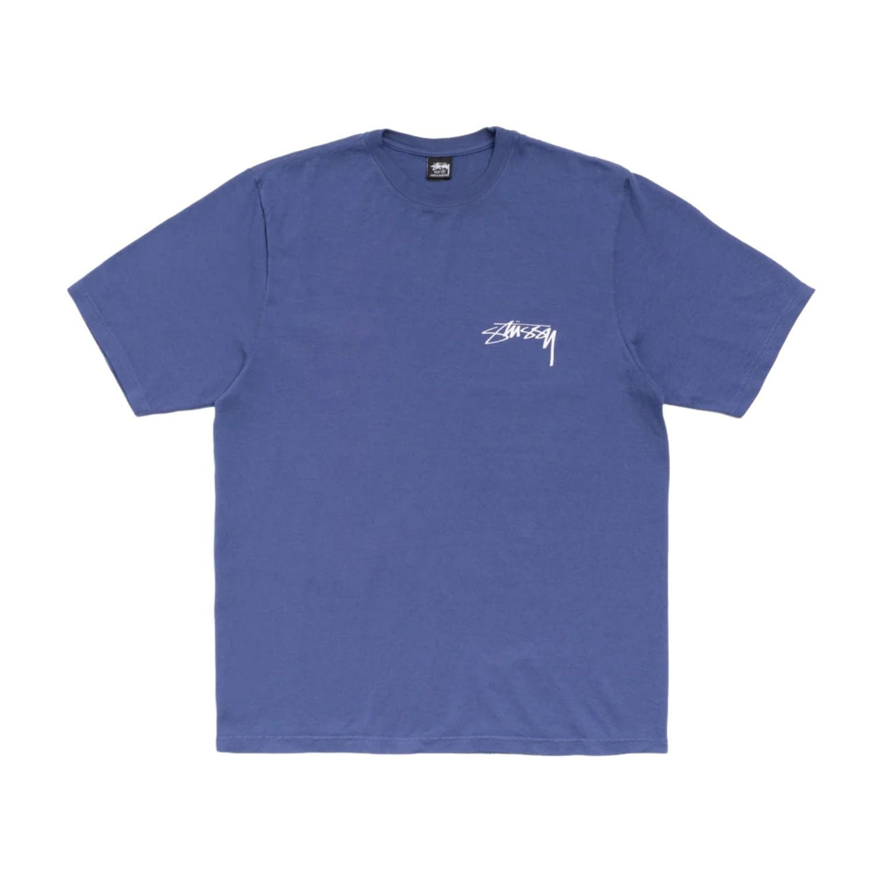 Stussy Skate Stack T-Shirt Pigment Dyed 'Indigo' 1905178-INDI