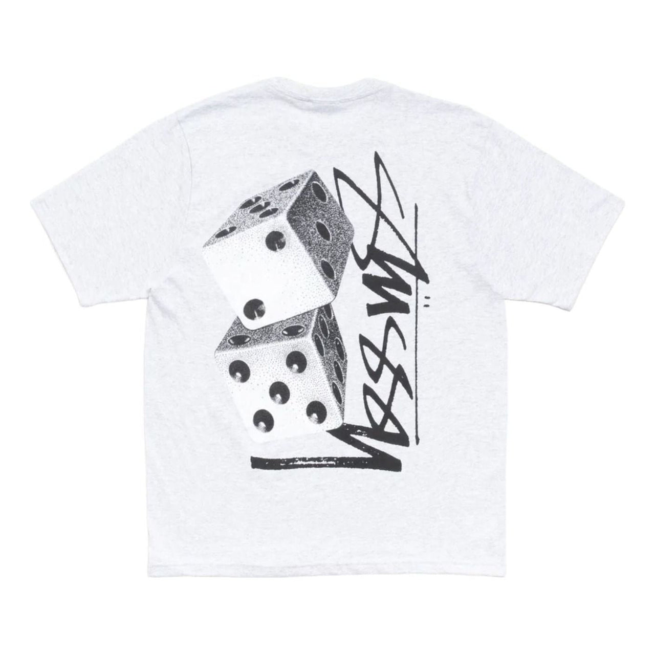 Stussy Tall Dice T-Shirt 'Ash Heather' 1905187-ASH