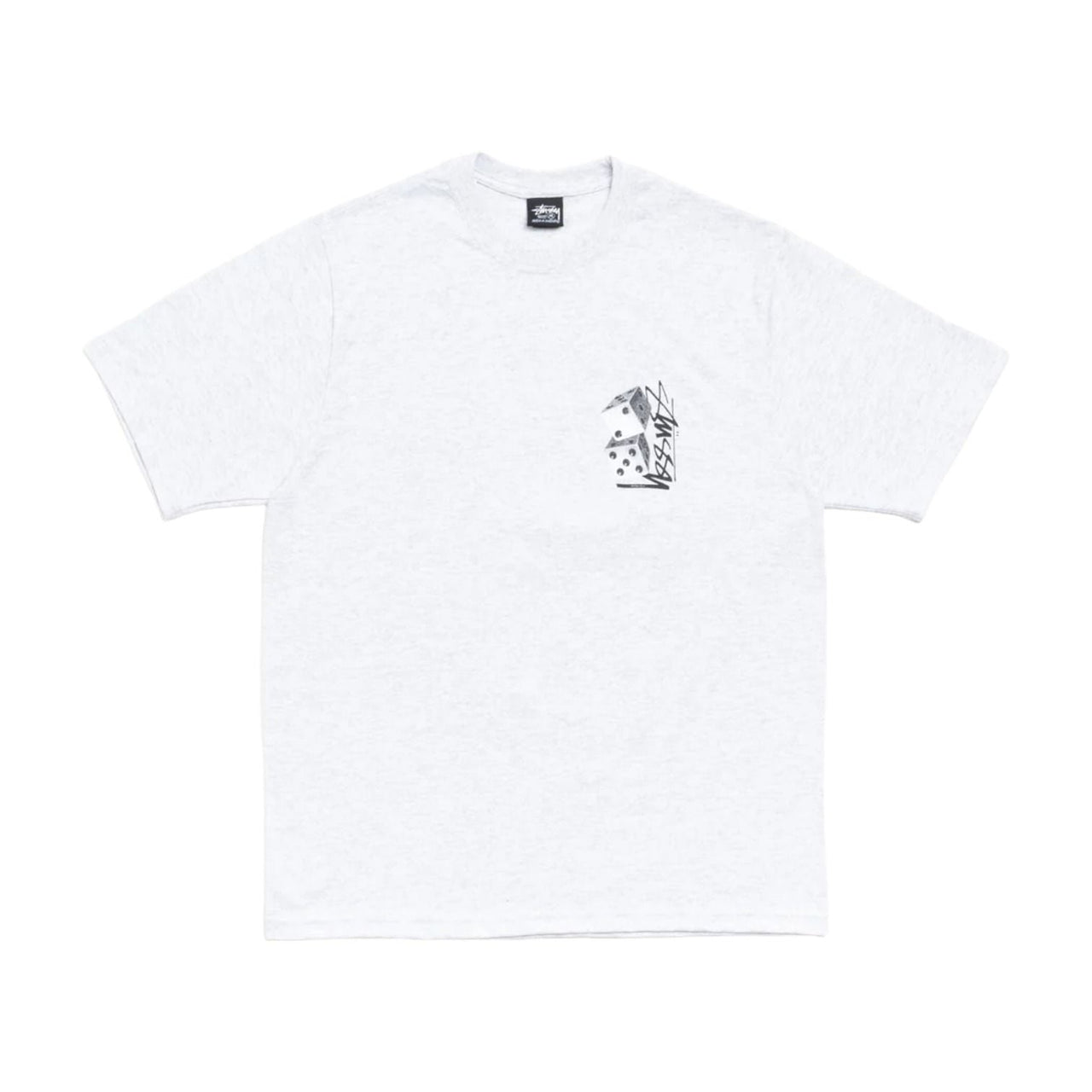 Stussy Tall Dice T-Shirt 'Ash Heather' 1905187-ASH