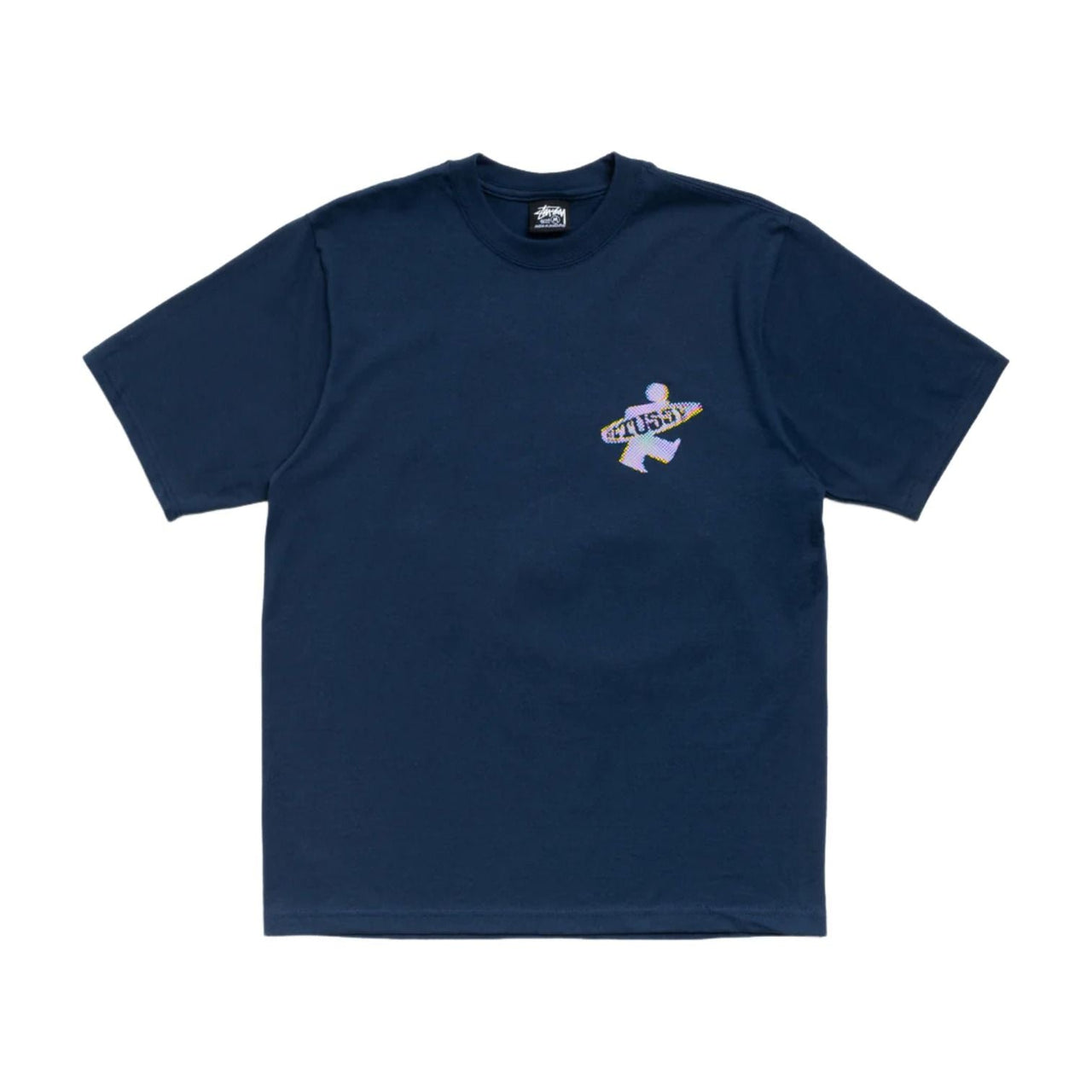 Stussy Dot Surf Puff Print T-Shirt 'Navy' 1905195-NAVY