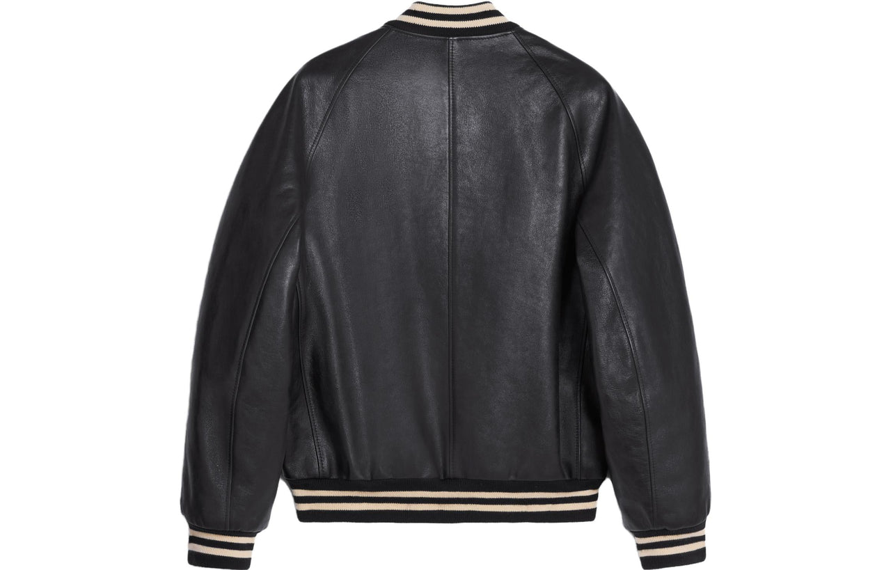 CELINE Oversized Teddy Jacket In Calfskin