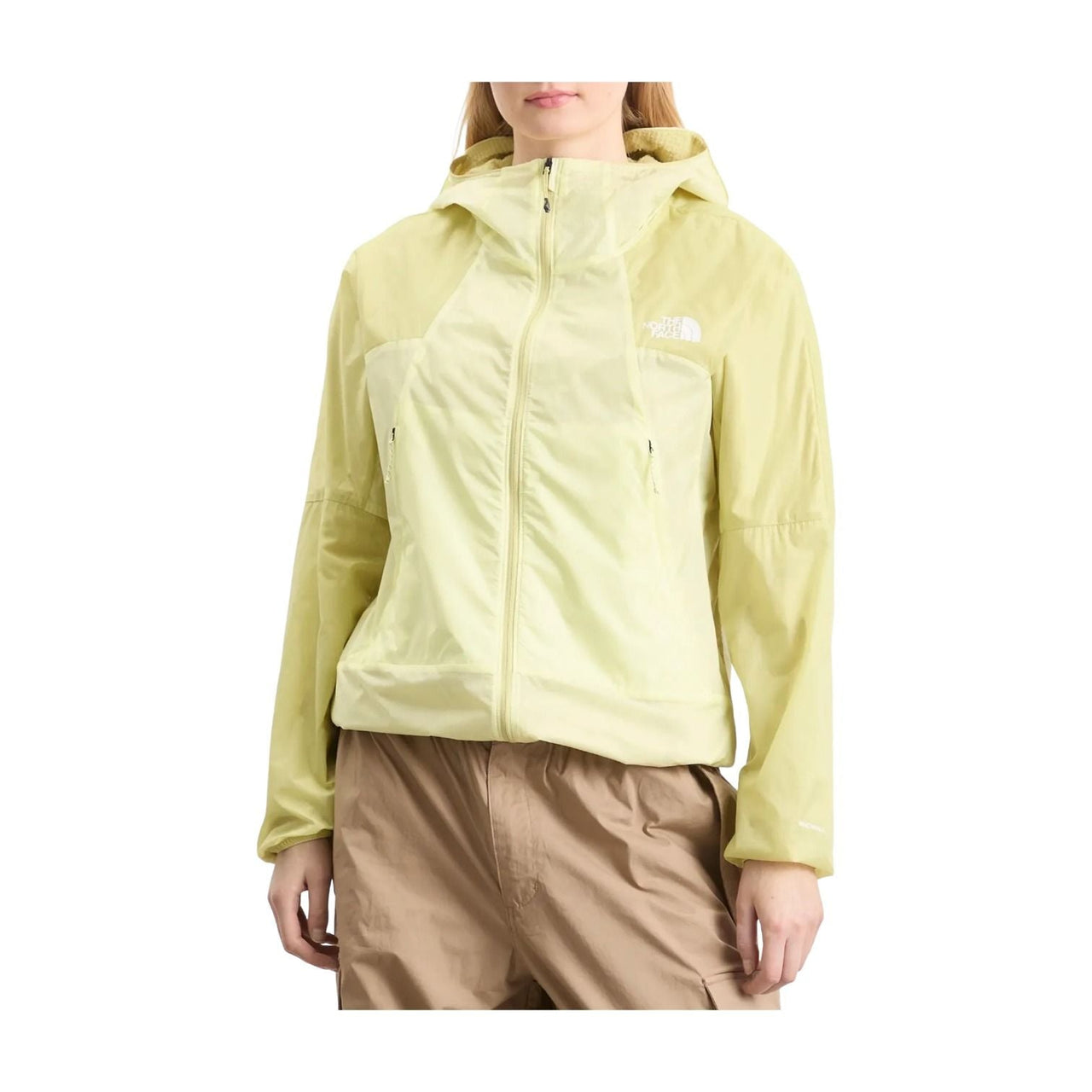 (WMNS) THE NORTH FACE Ridgelite Futurefleece Wind Jacket 'Lemon Mist Pear' NF0A8ERKGM4