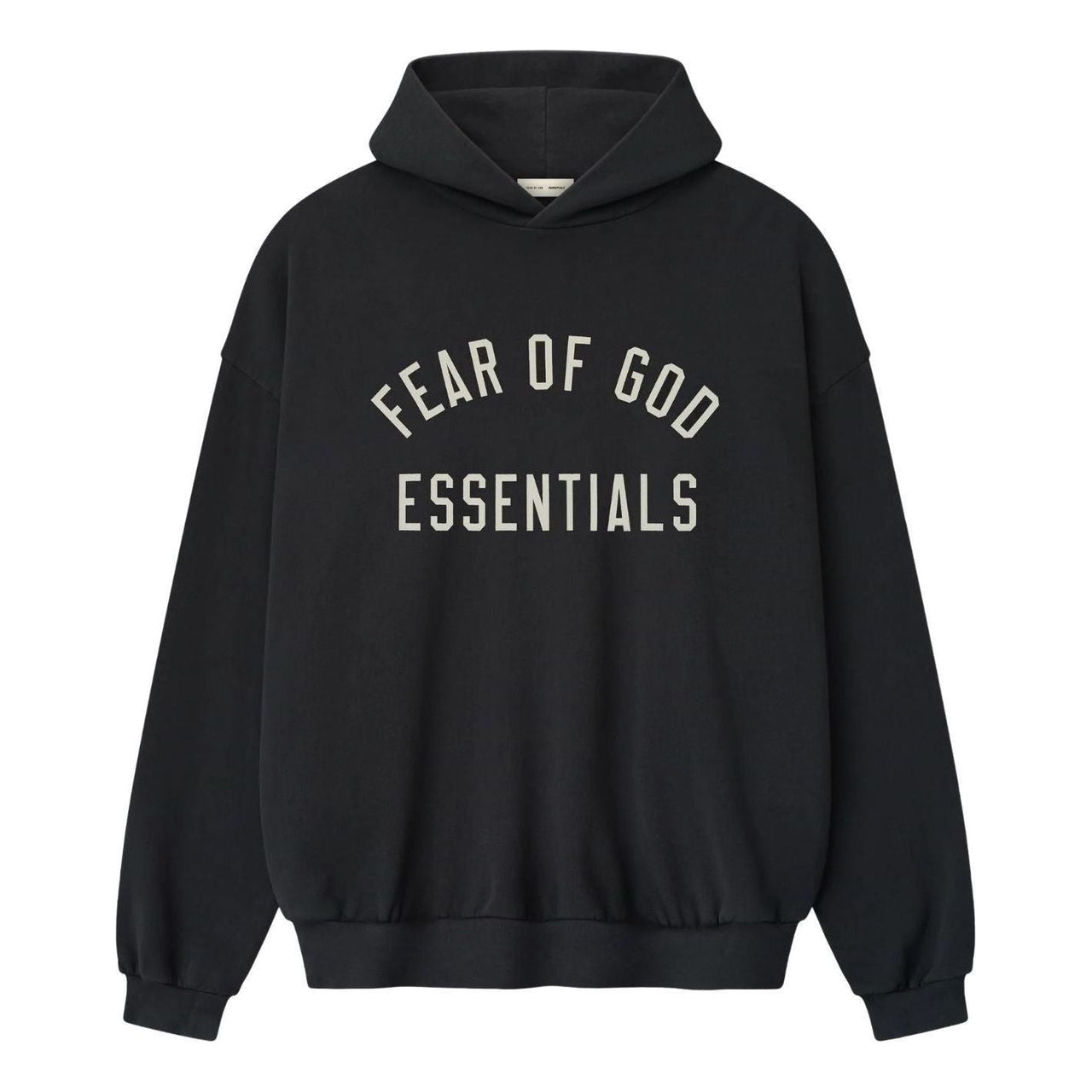 Fear of God Essentials 90s Fit Hoodie 'Vintage Black' 192AS256571F