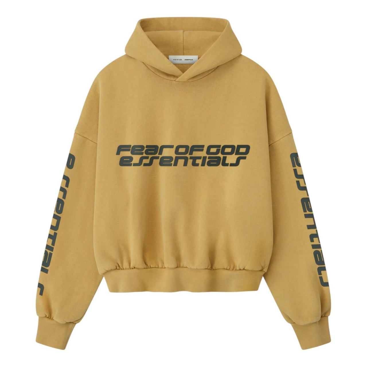 Fear of God Essentials Cropped Relaxed Hoodie 'Canyon' 192HO256902F