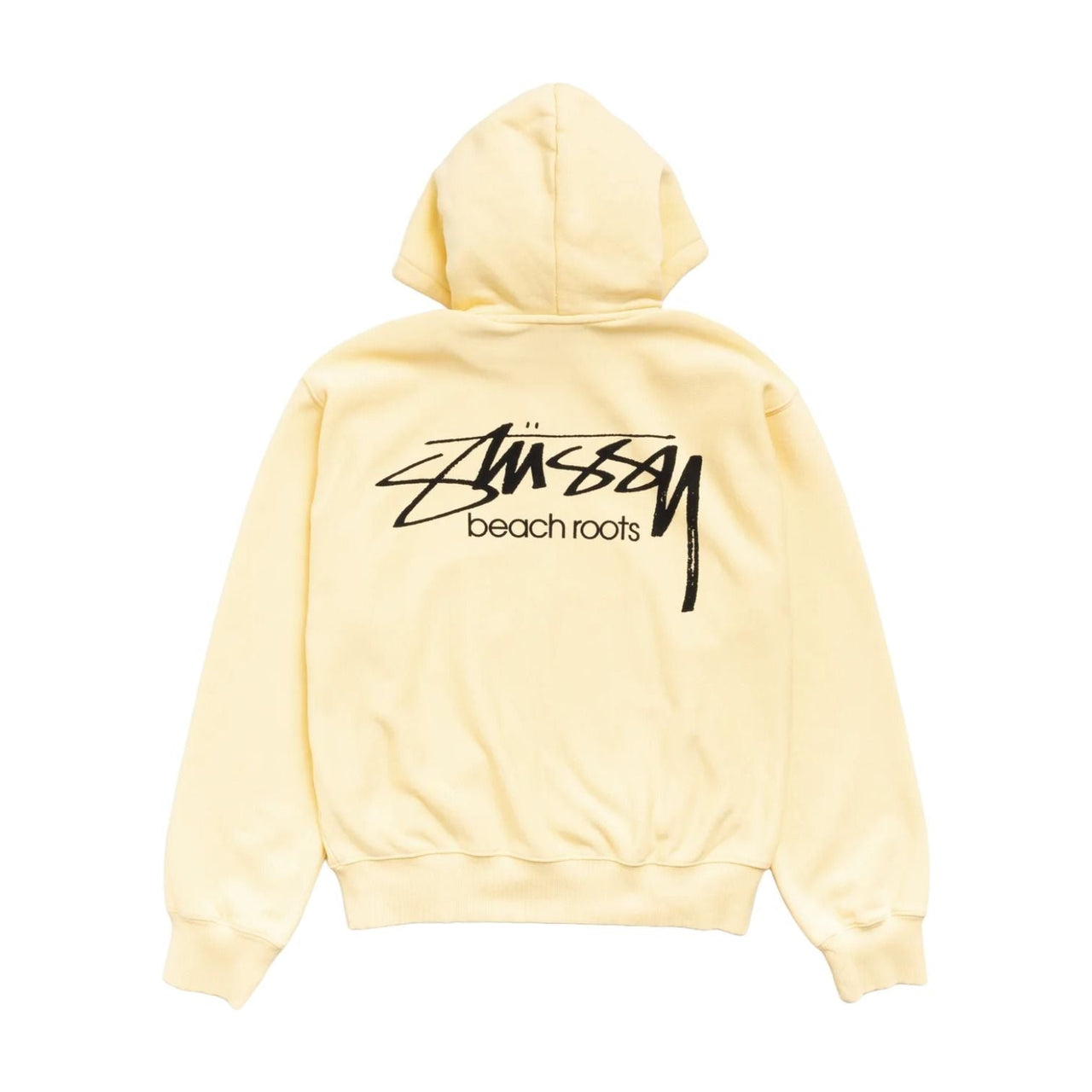 Stussy Beach Roots Zip Hoodie Garment Dyed 'Gold' 1975198-GOLD