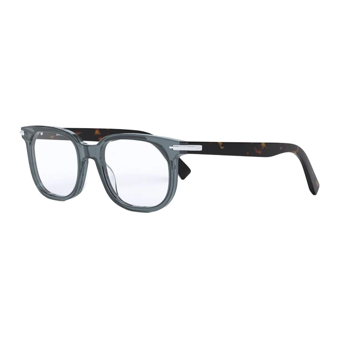 DIOR Acetate Square Eyeglass Frames Men's Gray