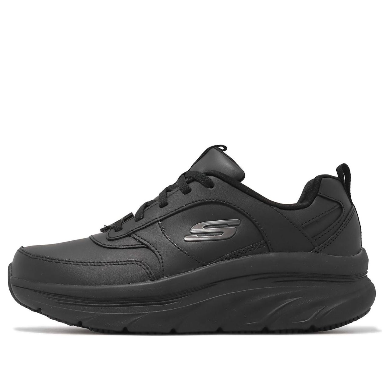 (WMNS) Skechers D Lux Walker SR 'Black' 108018-BLK