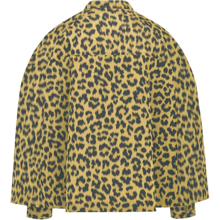 DIOR Leopard Printed Button Up Jacket