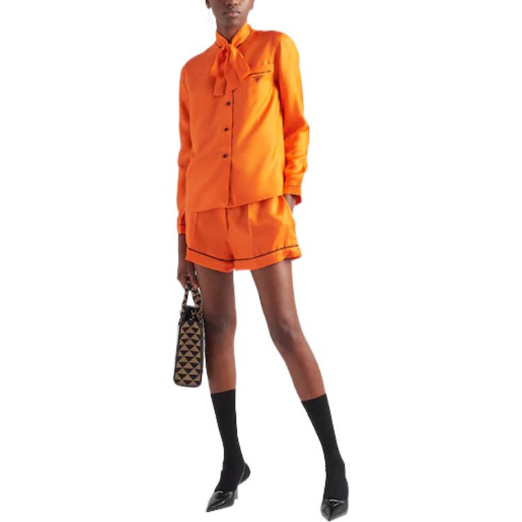 PRADA Casual Shorts Women's Orange