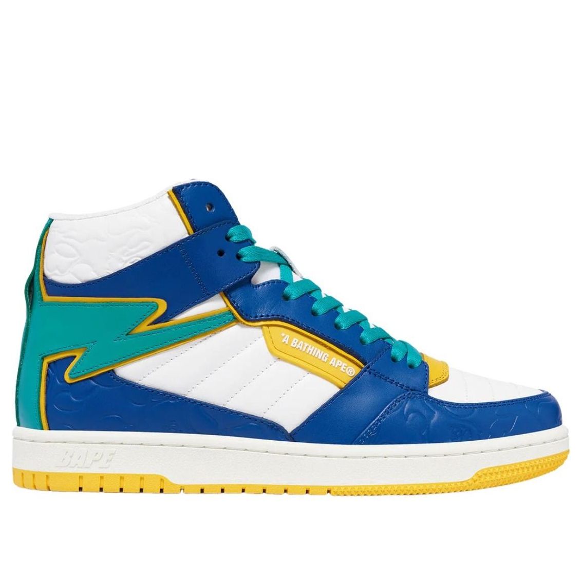 A Bathing Ape Sta 88 Mid #1 'Blue' 1J80-191-061-BLUE