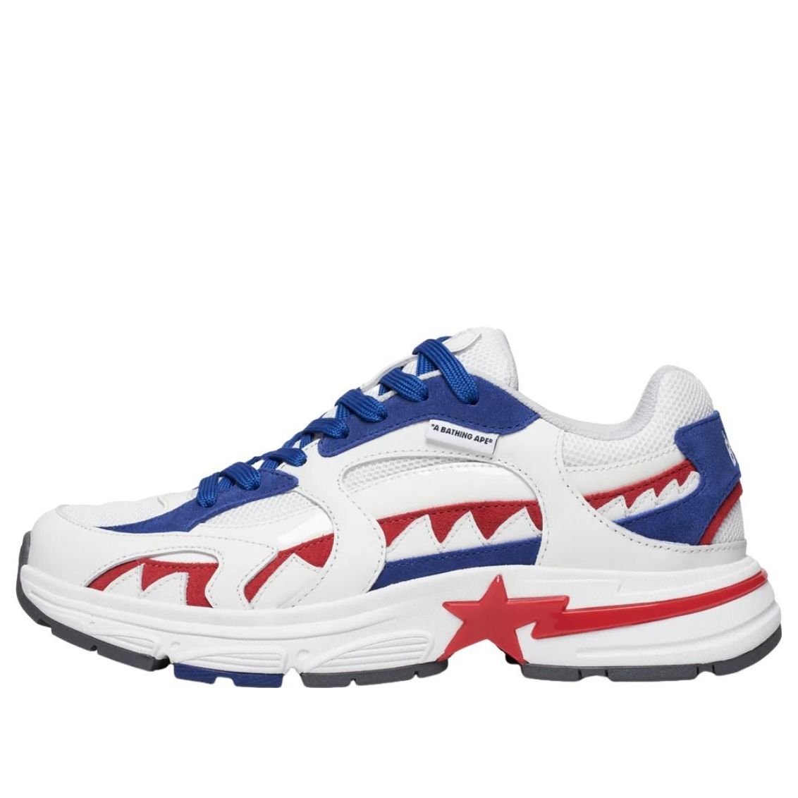 A Bathing Ape Shark Sta UK 'White' 1K20-191-308-WHT