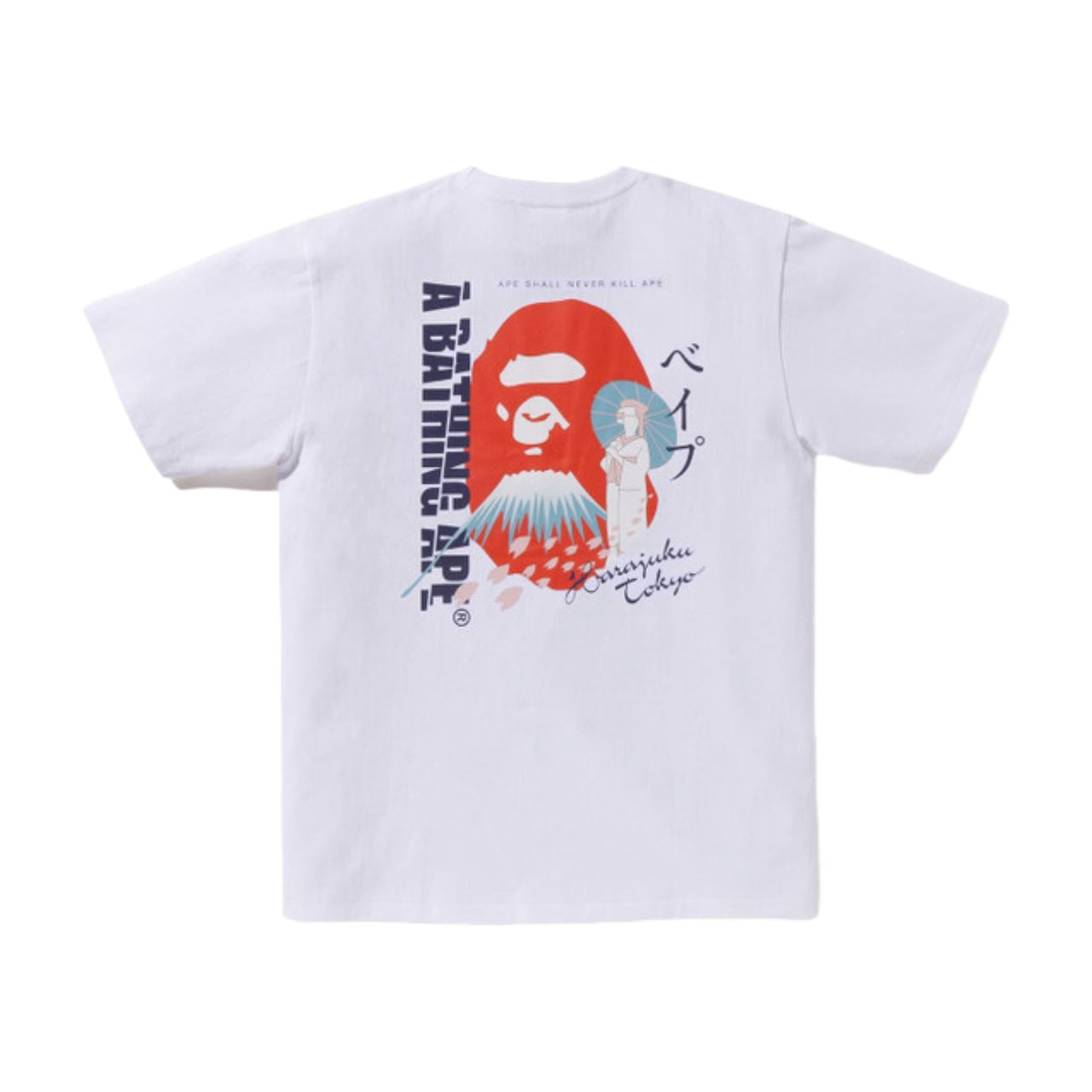 A Bathing Ape Japan Souvenir Tee 'White' 1K22-110-032-WHITE