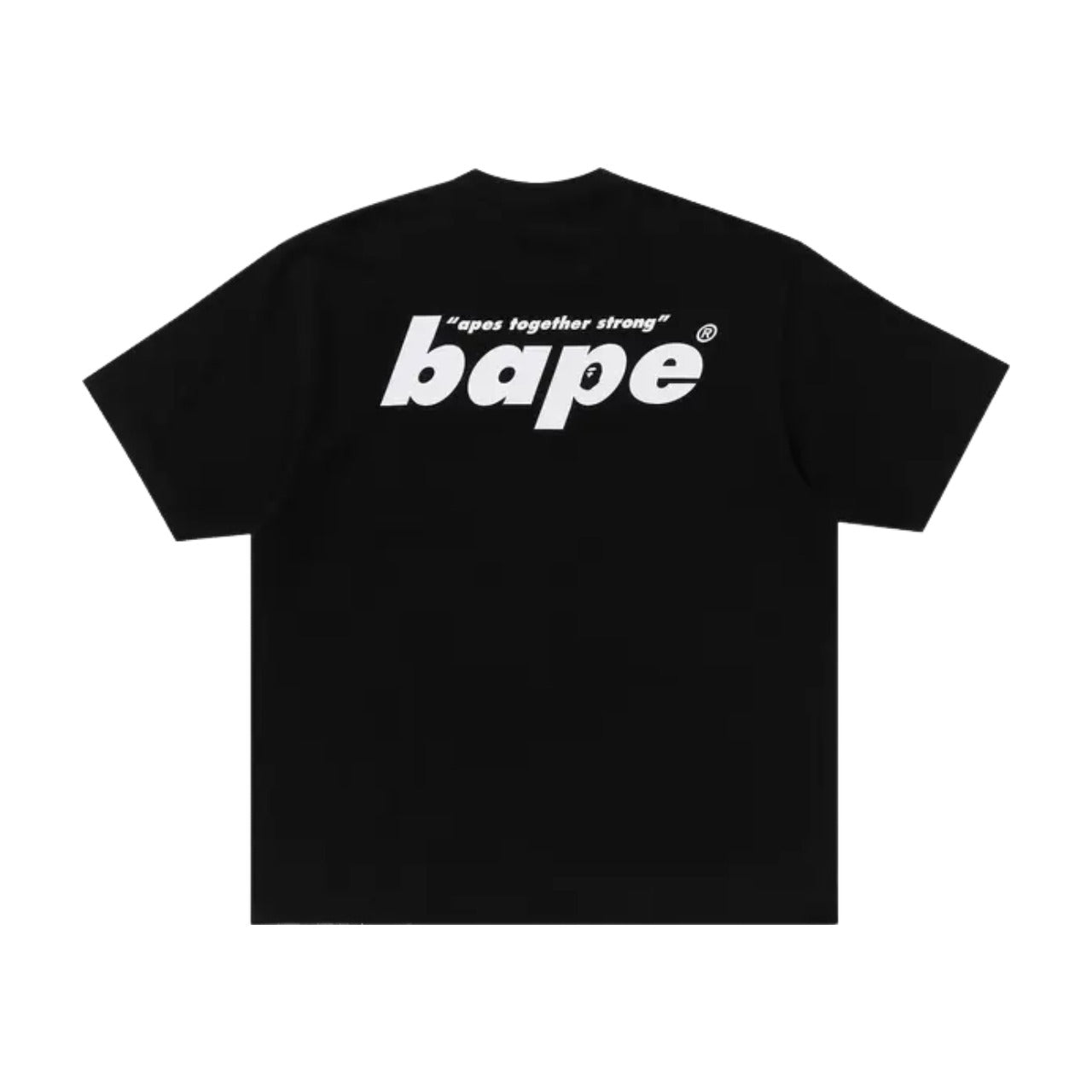 A Bathing Ape Shark Seijin Ape Head Relaxed Fit Tee 'Black' 1K30-110-328-BLACK