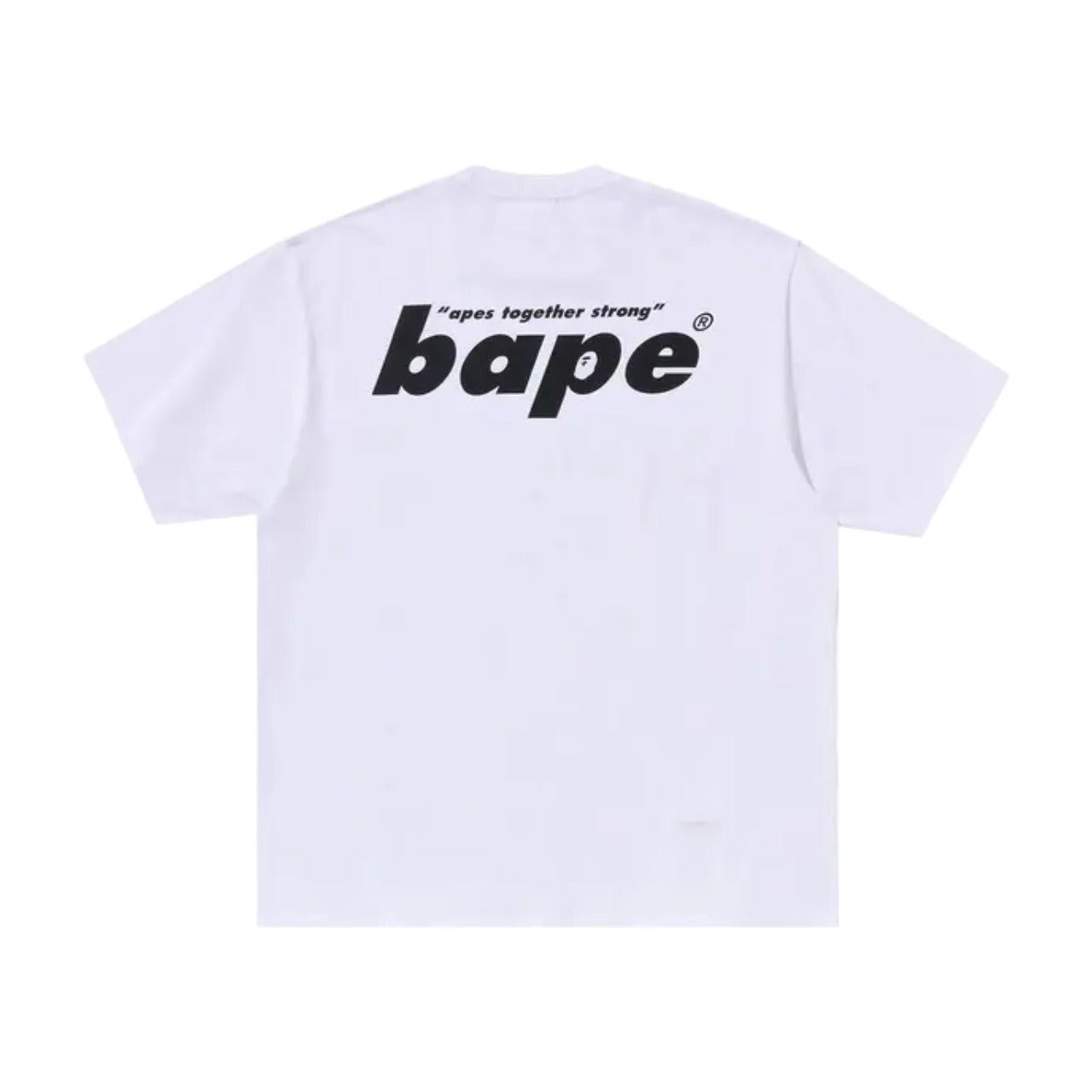 A Bathing Ape Shark Seijin Ape Head Relaxed Fit Tee 'White' 1K30-110-328-WHITE