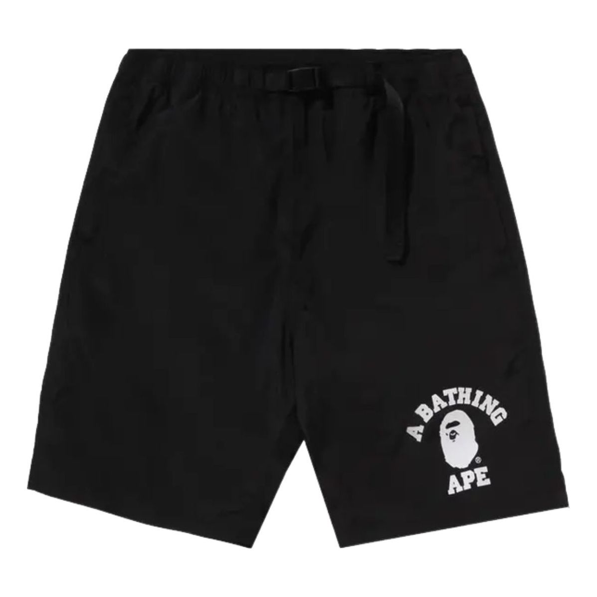 A Bathing Ape College Beach Shorts 'Black' 1K30-153-005-BLACK