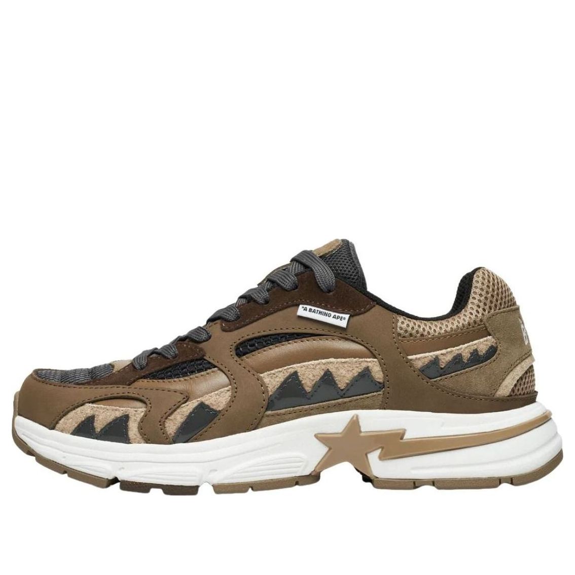 A Bathing Ape Shark Sta #2 'Beige' 1K70-191-315-BEIGE
