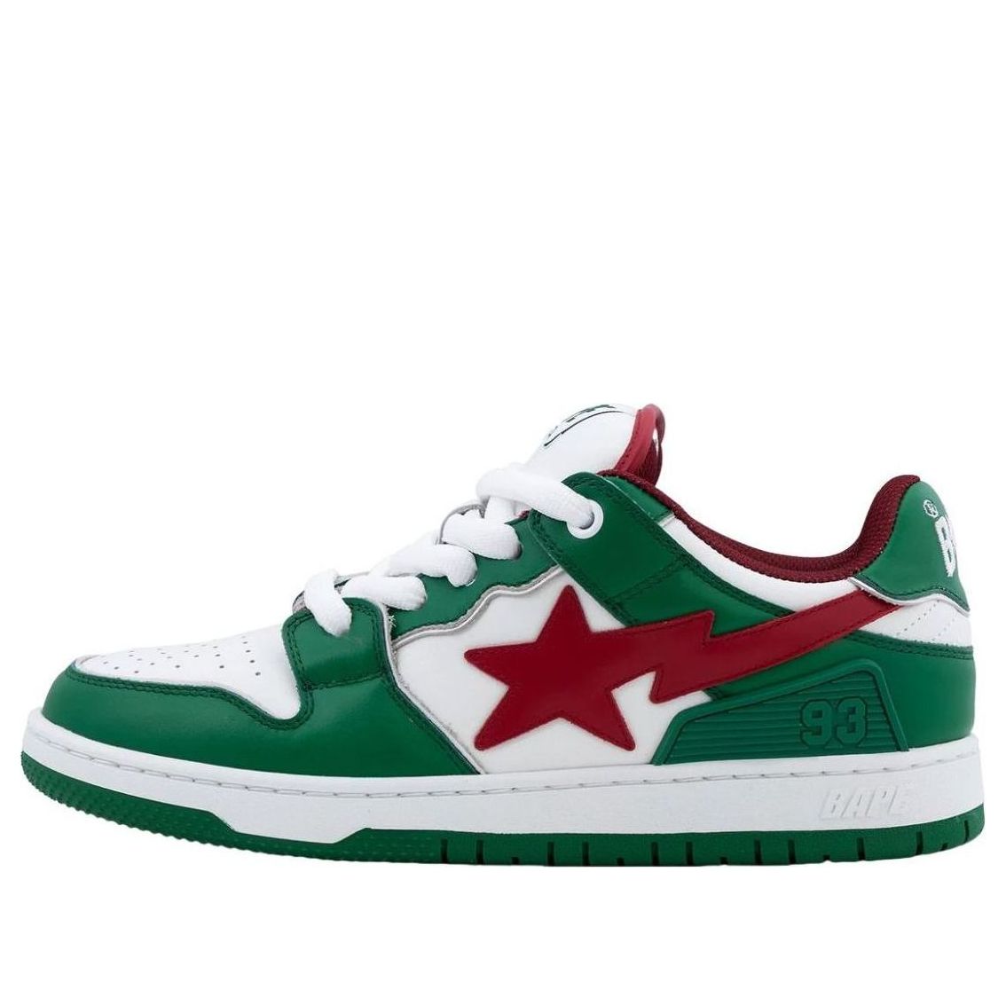 A Bathing Ape Sk8 Sta Bold #1 'Green' 1L30-191-311-GREEN