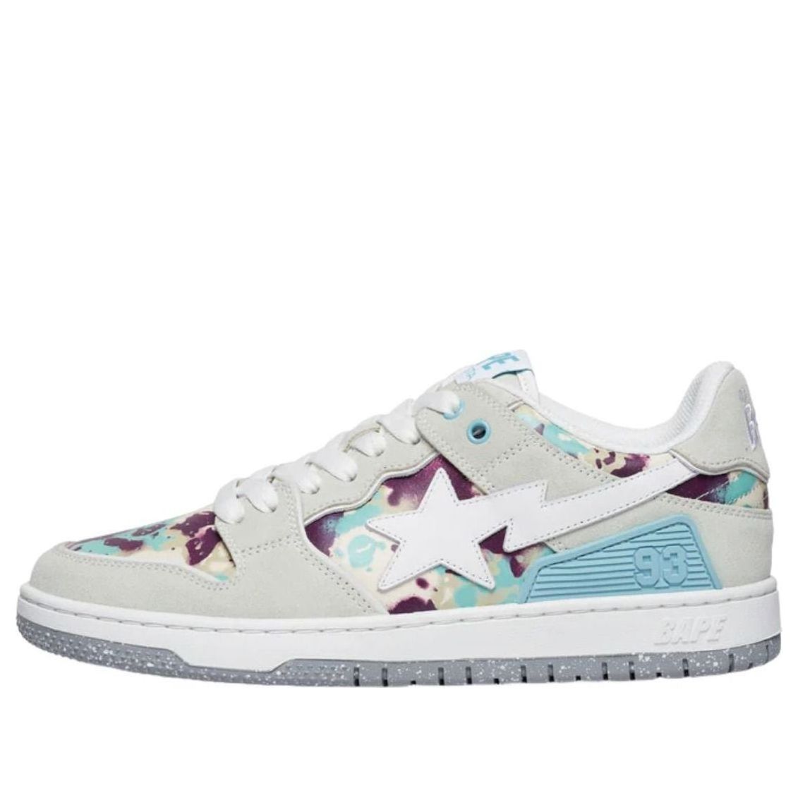 A Bathing Ape SK8 Sta #3 'Gray' 1L30-191-315-GRAY