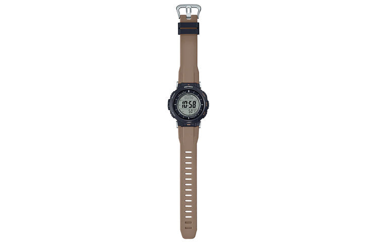 Men's CASIO PRO TREK Series Outdoor Solar Energy Watch Solar Powered Mens Black Digital PRG-30-5