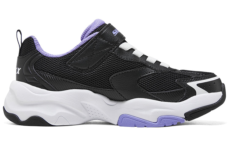(GS) Skechers Casual Sport Shoes 'Black Purple' 319036L-BKLV