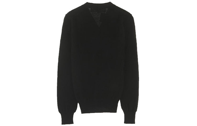 COMME des GARCONS PLAY كارديجان أسود شعار "أسود" AZ-N024-051-1