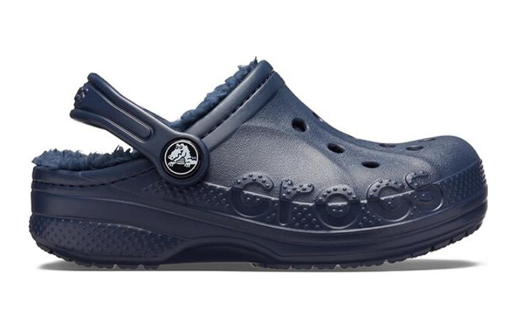 (PS) Crocs Classic Baya Lined Clog 'Navy' 207500-463