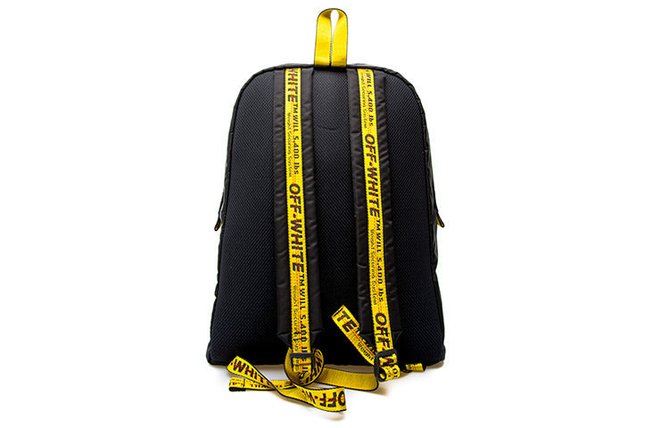 Off-White Graffiti Arrow Pattern backpack Black OMNB019F20FAB0021030