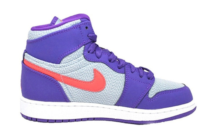 (GS) Air Jordan 1 Retro High 'Fierce Purple' 332148-405