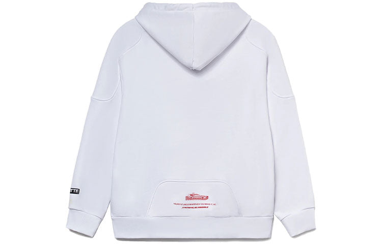 Li-Ning x Back To The Future Crossover Funny Printing Pullover Sports 'White' AWDRB01-3