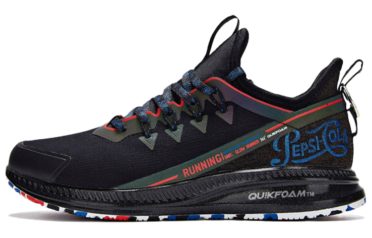 (WMNS) 361 Degrees x QU!K Titanium Speed 2.0 Running Shoes 'Black Blue' 582012253-11